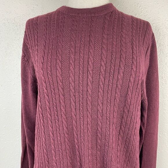 Dockers Maroon Sweater Size M EUC - Picture 2 of 6